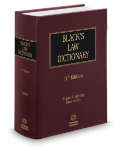 Black’s Law Dictionary, unabridged 11th edition, 2019
