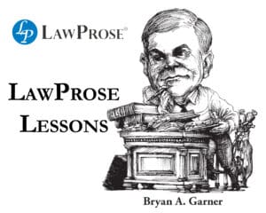 LawProse Lessons