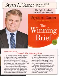 Brochures - The Winning Brief - Summer 2018