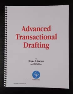 Advanced Transactional Drafting