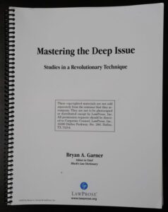 Mastering the Deep Issue