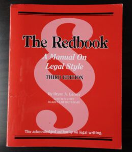 The Redbook: A Manual on Legal Style, 3rd